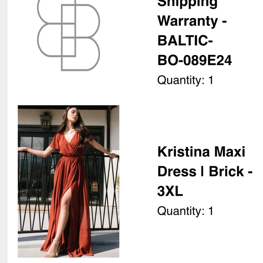 Baltic Born Formal Full Length Dress